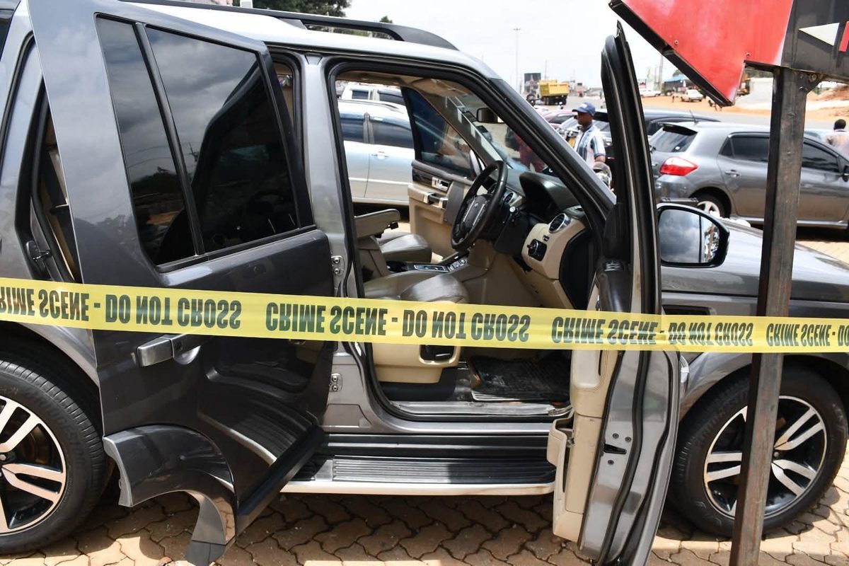A Luxury Land Rover Discovery Stolen in The UK Recovered at a Car Yard Along The Northern Bypass(Photos)