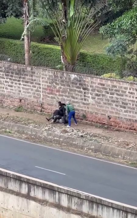Suspect Captured in Viral Video Robbing a Mzungu in Parklands Arrested After an Intelligence-Led Operation