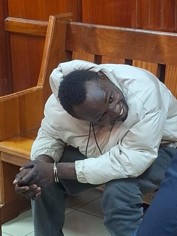 A Man Who Killed His Girlfriend And Sent a Video to His Family Arraigned in Court(Photos)