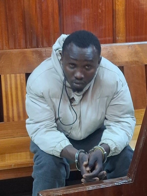 A Man Who Killed His Girlfriend And Sent a Video to His Family Arraigned in Court(Photos)