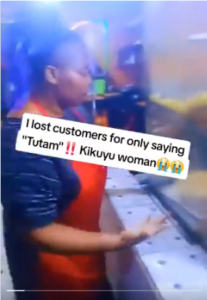 Kikuyu Woman Loses Her Customers For Saying She Supports Ruto’s ‘Tutam’- Video