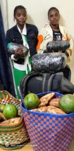 2 Women Arrested Attempting to Traffick Bhang- Busted Minutes Before Boarding a Bus(Photo)