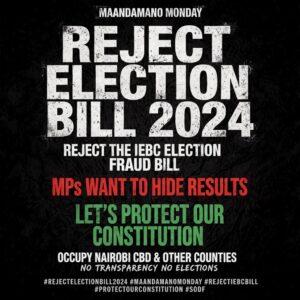Kenyans Plan Monday Protests Over Bill to Scrap IEBC Results Livestreaming