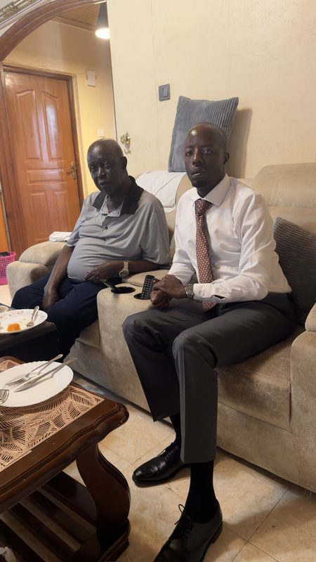 Raila Junior Shares Latest Photos His Uncle Oburu After a Near Death Scare