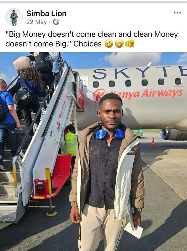 “Big Money Doesn’t Come Clean”- Notorious Kisumu Gangster Willis Onyango Had Bragged on Social Media Before Arrest