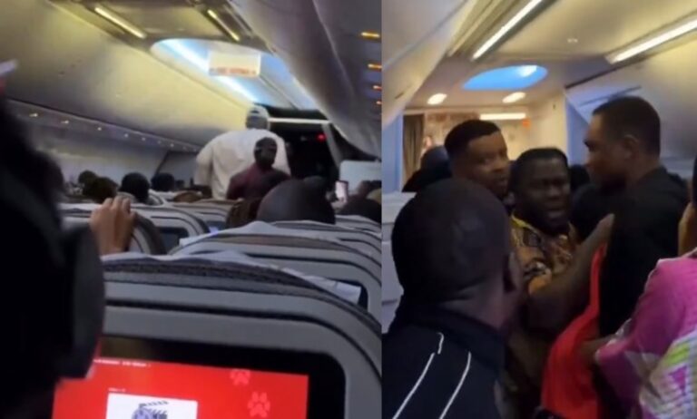 The Passenger Who Died While Aboard a KQ Plane to Lagos Had Tried to Open The Plane’s Exit Door Mid-Flight- Dramatic Video Emerges