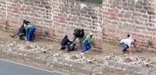 A Mzungu Captured on Camera Being Robbed by a Ruthless Gang in Parklands, Nairobi as Insecurity Escalates(Video) A Mzungu Captured on Camera Being Robbed by a Ruthless Gang in Parklands, Nairobi as Insecurity Escalates(Video)