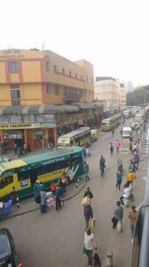 A Former Police Officer Arrested in Nairobi CBD Extorting  a Bribe of Ksh 2,000 From A Civilian- Was Carrying Out Patrol