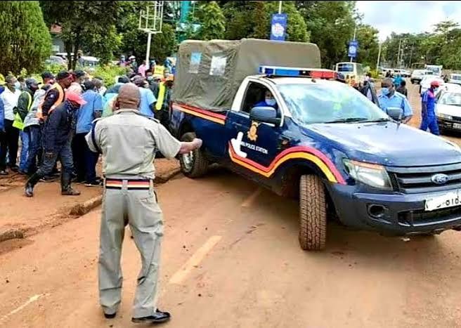 Security Scare as Elgeyo-Marakwet Governor’s Elite Bodyguard Goes on a Shooting Spree at Eldoret Hospital While Visiting His Critically Ill Wife- Injures 2 People Security Scare as Elgeyo-Marakwet Governor’s Elite Bodyguard Goes on a Shooting Spree at Eldoret Hospital While Visiting His Critically Ill Wife- Injures 2 People