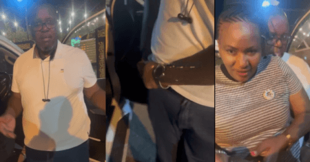 Gun Drama! A Wealthy Nairobi Man Pull Out a Gun After Being Ordered to Pay Bill at Uptown Joint(Video)