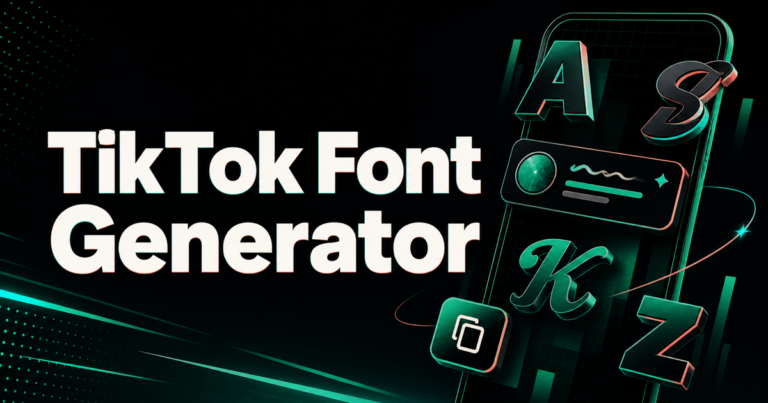 TikTok Fancy Font Generator: Copy & Paste Aesthetic Bio Text